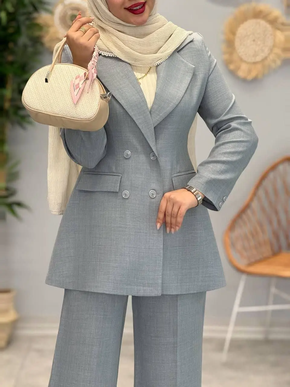 3420-کت و شلوار سوفی